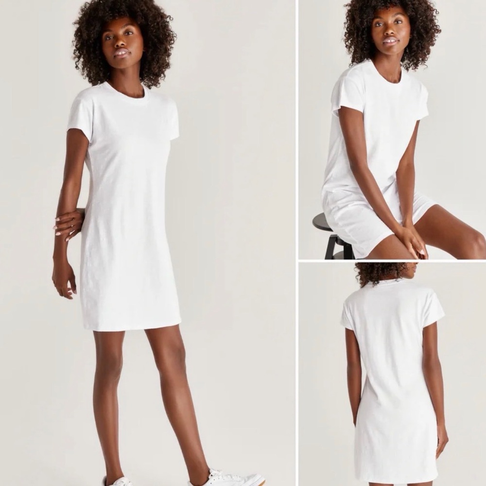 Z Supply White Tee Mini Dress